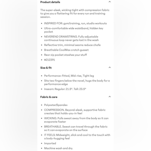 Women’s Athleta Vivid Sonar Ombre Capri Workout Athletic Leggings Size Medium - Picture 16 of 16